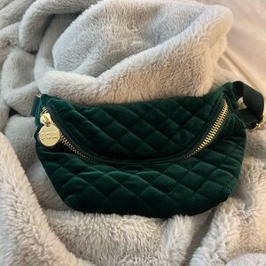 Stoney Clover Emerald Velvet Classic Fanny Pack